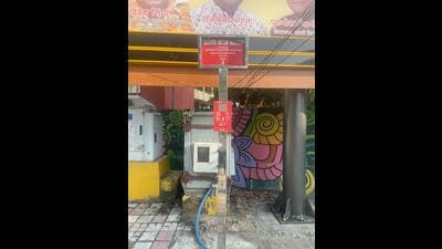 A total of 43 ‘Emergency Call Boxes’ have been installed across the city by Agra Nagar Nigam (ANN). (For representation only) A total of 43 ‘Emergency Call Boxes’ have been installed across the city by Agra Nagar Nigam (ANN). (For representation only)
