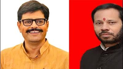 Abhay Singh and Manoj Kumar Pandey were among three MLAs expelled by SP. (FILE PHOTO) Abhay Singh and Manoj Kumar Pandey were among three MLAs expelled by SP. (FILE PHOTO)