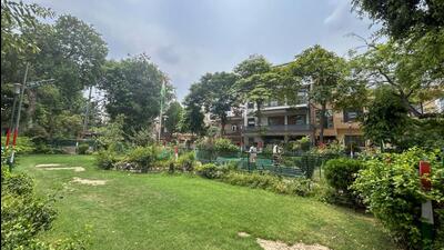 Chhatrapati Shivaji Park in Gurugram Sector 11 on Monday. (Parveen Kumar/HT Photo) Chhatrapati Shivaji Park in Gurugram Sector 11 on Monday. (Parveen Kumar/HT Photo)