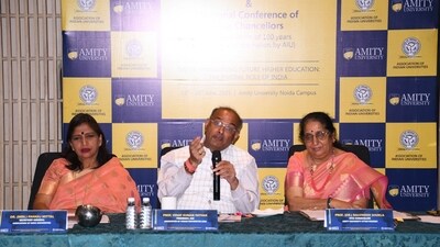 The ‘National Conference of Vice Chancellors’ by the Association of Indian Universities (AIU) is hosted by Amity University Uttar Pradesh, Noida on June 23 and 24, 2025. (Handout) The ‘National Conference of Vice Chancellors’ by the Association of Indian Universities (AIU) is hosted by Amity University Uttar Pradesh, Noida on June 23 and 24, 2025. (Handout)