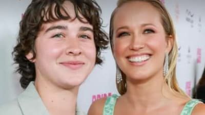 Anna Camp and Jade Whipkey, who recently debuted their relationship at a premiere, are facing online criticism due to their 18-year age gap. (therealannacamp/Instagram) Anna Camp and Jade Whipkey, who recently debuted their relationship at a premiere, are facing online criticism due to their 18-year age gap. (therealannacamp/Instagram)