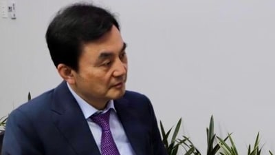 Ahn Gyu-back, a lawmaker from President Lee's Democratic Party, has served on the National Assembly's defence committee (X/India in ROK) Ahn Gyu-back, a lawmaker from President Lee's Democratic Party, has served on the National Assembly's defence committee (X/India in ROK)