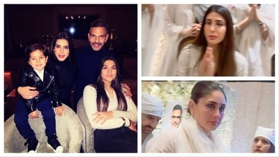 Sunjay Kapur's prayer meet was held on Sunday at the Taj Palace Hotel. Sunjay Kapur's prayer meet was held on Sunday at the Taj Palace Hotel.