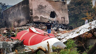 The London-bound Air India 171 aircraft crashed shortly after taking off from Gujarat airport on June 12. (Reuters)