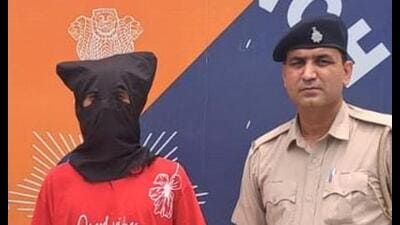 The accused in custody. (HT photo)