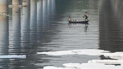 The polluted Yamuna in Delhi. (Sunil Ghosh/HT Photo) The polluted Yamuna in Delhi. (Sunil Ghosh/HT Photo)
