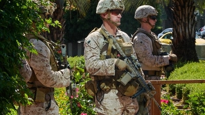 After the bombing, a professor at Georgetown University in Washington, D.C., made headlines for saying he hopes Iran carries out a symbolic strike in return. (AFP) After the bombing, a professor at Georgetown University in Washington, D.C., made headlines for saying he hopes Iran carries out a symbolic strike in return. (AFP)