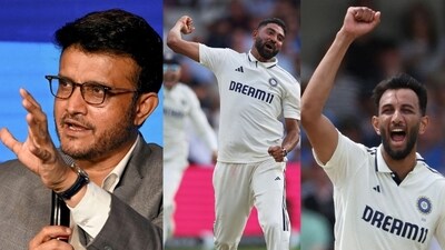 Sourav Ganguly expects more from Mohammed Siraj and Prasidh Krishna (PTI Images) Sourav Ganguly expects more from Mohammed Siraj and Prasidh Krishna (PTI Images)