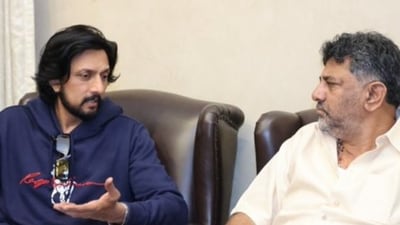 Kiccha Sudeep urged the Congress leader to be more mindful of his remarks. (HT FILE) Kiccha Sudeep urged the Congress leader to be more mindful of his remarks. (HT FILE)