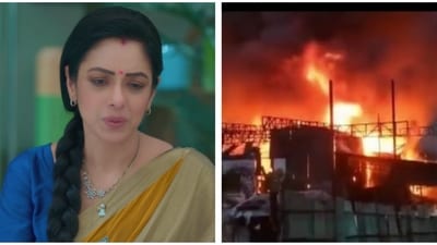 The fire emerged around 5 AM on the sets of Anupamaa.