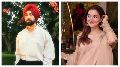 Diljit Dosanjh will star alongside Pakistani actor Hania Aamir in Sardaar Ji 3. Diljit Dosanjh will star alongside Pakistani actor Hania Aamir in Sardaar Ji 3.