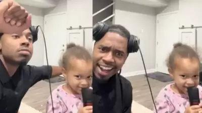Little girl's adorable freestyle goes viral on TikTok (TikTok/ @day1keenan) Little girl's adorable freestyle goes viral on TikTok (TikTok/ @day1keenan)