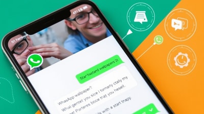 WhatsApp’s AI wallpapers and smart replies WhatsApp’s AI wallpapers and smart replies