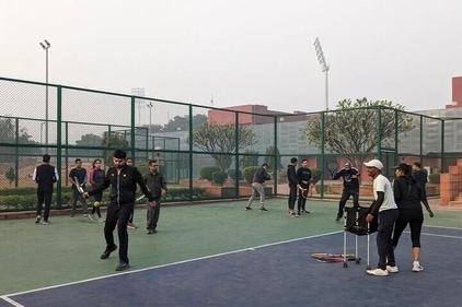 Yamuna Sports Complex, East Delhi. Yamuna Sports Complex, East Delhi.