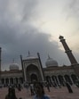 Dark clouds above the Jama Masjid in New Delhi on Monday. (Sanjeev Verma/HT Photo) Dark clouds above the Jama Masjid in New Delhi on Monday. (Sanjeev Verma/HT Photo)