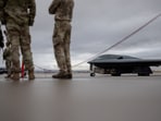 The B-2 stealth bombers can carry two GBU-57 MOP bombs, each weighing around 13 tons (13,000 kg) and penetrate up to 200 feet of earth.