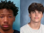 Karmelo Anthony is accused of fatally stabbing Austin Metcalf. Karmelo Anthony is accused of fatally stabbing Austin Metcalf.