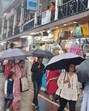 People walking in the rain in Shimla on Tuesday. (Deepak Sansta/HT) People walking in the rain in Shimla on Tuesday. (Deepak Sansta/HT)