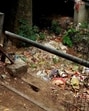 The 6.7-km nullah from Mansa Devi complex to Rajiv Colony in Sector 17 has been strewn with garbage. (HT photo)