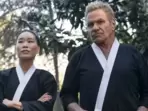 Alicia Hannah-Kim and Martin Kove Alicia Hannah-Kim and Martin Kove