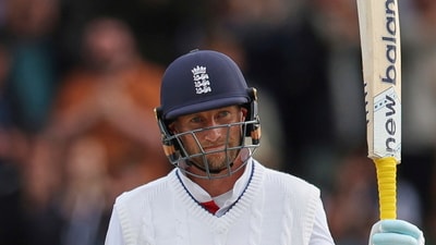 The ever-reliable Joe Root (53*) once again stood up for England in the tricky situation to take England over the line in Leeds. (AP) The ever-reliable Joe Root (53*) once again stood up for England in the tricky situation to take England over the line in Leeds. (AP)