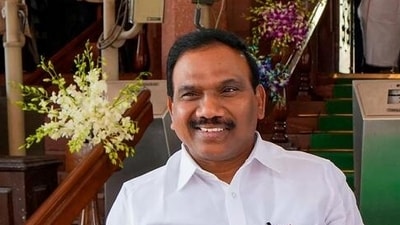 A Raja claimed at the recent rally that the BJP was "jittery" in the face of the Dravidian ideology. (PTI file photo)