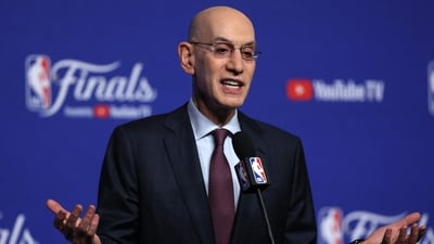 Adam Silver is the current commissioner of the National Basketball Association (NBA). (Getty Images via AFP) Adam Silver is the current commissioner of the National Basketball Association (NBA). (Getty Images via AFP)