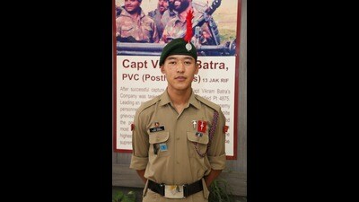 Cadet Padma Namgail (HT Photo)