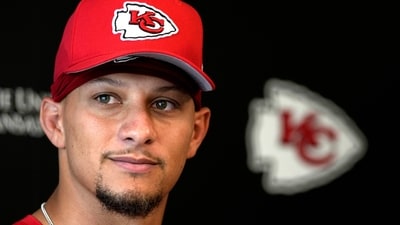 Patrick Mahomes posted a sweet message for Tyrese Haliburton after NBA Finals (Getty Images via AFP) Patrick Mahomes posted a sweet message for Tyrese Haliburton after NBA Finals (Getty Images via AFP)