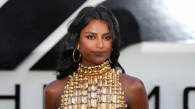 Simone Ashley at the F1: The Movie European premiere in London. REUTERS/Maja Smiejkowska (REUTERS)