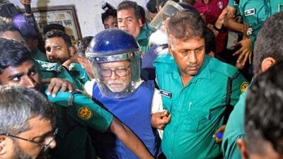 KM Nurul Huda , Bangladesh's former chief election commissioner, was arrested this month on charges of manipulating elections. (AFP/Representative) KM Nurul Huda , Bangladesh's former chief election commissioner, was arrested this month on charges of manipulating elections. (AFP/Representative)