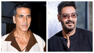Akshay Kumar gives his best wishes to Ajay Devgn for Maa release. Akshay Kumar gives his best wishes to Ajay Devgn for Maa release.