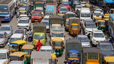 A viral Reddit post revealed a commuter’s exhausting Bengaluru journey, (PTI) A viral Reddit post revealed a commuter’s exhausting Bengaluru journey, (PTI)
