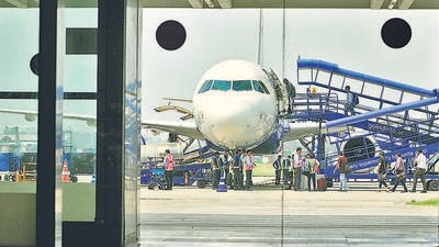 There are two international flights from Chandigarh —to Dubai and Abu Dhabi in the United Arab Emirates (UAE). (HT File) There are two international flights from Chandigarh —to Dubai and Abu Dhabi in the United Arab Emirates (UAE). (HT File)