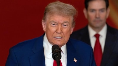 The ceasefire announcement by Donald Trump between Israel and Iran comes after a strike by Iran on Monday aimed at a major US military installation in Qatar. (AFP) The ceasefire announcement by Donald Trump between Israel and Iran comes after a strike by Iran on Monday aimed at a major US military installation in Qatar. (AFP)
