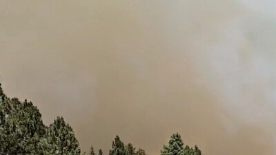 Fire near Wetlands Park in Las Vegas. (Representational image/ REUTERS)