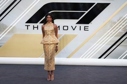 Cast member Simone Ashley attends the "F1: The Movie" European premiere in London, Britain, June 23, 2025. REUTERS/Maja Smiejkowska (REUTERS)