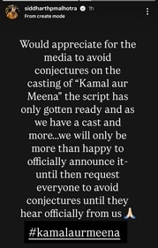 The director shared they will announce the news officially soon. The director shared they will announce the news officially soon.