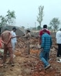 Investigators at the site of the explosion at Singhewala village in Punjab’s Muktsar district on May 30. The explosion left five people dead and 29 injured. (HT file photo) Investigators at the site of the explosion at Singhewala village in Punjab’s Muktsar district on May 30. The explosion left five people dead and 29 injured. (HT file photo)