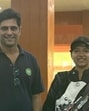 Sift Kaur Samra with NRAI president Kalikesh Narayan Singh Deo. (NRAI)