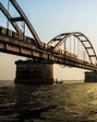 The Havelock Bridge (right) was decommissioned in 1997 after the Godavari Arch Bridge was built next to it. (HT photo) The Havelock Bridge (right) was decommissioned in 1997 after the Godavari Arch Bridge was built next to it. (HT photo)