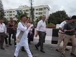 Karnataka deputy CM DK Shivakumar reviews Hebbal flyover in Bengaluru Karnataka deputy CM DK Shivakumar reviews Hebbal flyover in Bengaluru