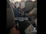 The advice to meditate didn’t go over well with several passengers who were heard mocking the suggestion. The advice to meditate didn’t go over well with several passengers who were heard mocking the suggestion.