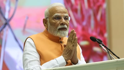 Prime Minister Narendra Modi attacked Congress on the 50th anniversary of the Emergency. ( HT Photo) Prime Minister Narendra Modi attacked Congress on the 50th anniversary of the Emergency. ( HT Photo)
