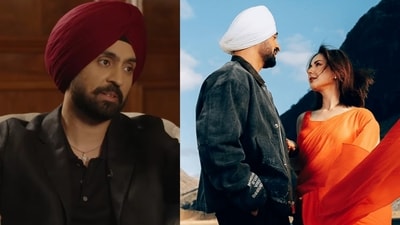 Diljit Dosanjh and Hania Aamir in Sardaar Ji 3 Diljit Dosanjh and Hania Aamir in Sardaar Ji 3