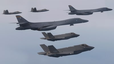 Only three NATO members – the U.S., Britain and France – are nuclear powers, while seven nations contribute to the alliance’s nuclear mission by contributing jets. (Pic used for representation) (AP) Only three NATO members – the U.S., Britain and France – are nuclear powers, while seven nations contribute to the alliance’s nuclear mission by contributing jets. (Pic used for representation) (AP)