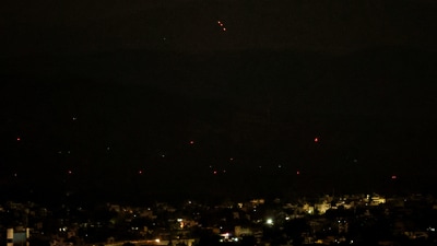 Pakistani drone sightings in Jammu sector on May 10, hours after no fire pact was announced from 5 pm that day. (Reuters File)