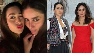 Karisma Kapoor and Kareena Kapoor Khan Karisma Kapoor and Kareena Kapoor Khan