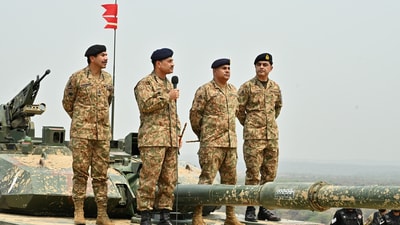 Pakistan is said to be developing a long-range ballistic missile. (via REUTERS)