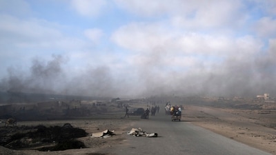Brig. Gen. Effie Defrin, the army’s chief spokesman, said the soldiers were attacked in the southern Gaza city of Khan Younis, where the army has operated on and off throughout much of the war. (File) (AP) Brig. Gen. Effie Defrin, the army’s chief spokesman, said the soldiers were attacked in the southern Gaza city of Khan Younis, where the army has operated on and off throughout much of the war. (File) (AP)